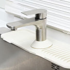 High Elasticity Splash Proof | 1 Kitchen Faucet Fixing Ring and Drain Plug - Leak Proof